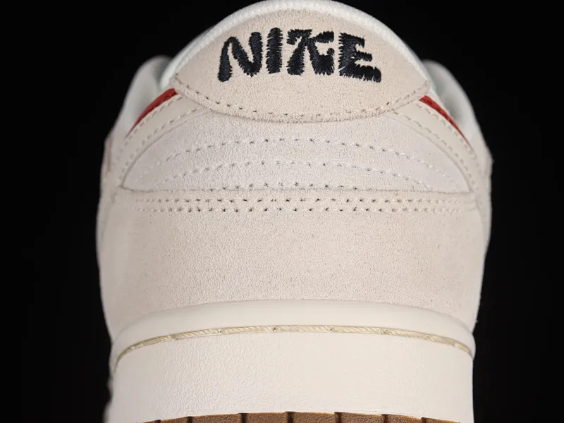 All categories Nk SB Dunk series Nk SB Dunk Low low-top sneakers F version Nk SB Dunk Low "85" gray and red double hook SB low-top sports and leisure sneakers DO9457-100